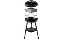 447588 - Carri Chef 50 BBQ/Plancha All in One Gasgrill inklusive BBQ 2 Plancha Grillplatte Ø 46 cm