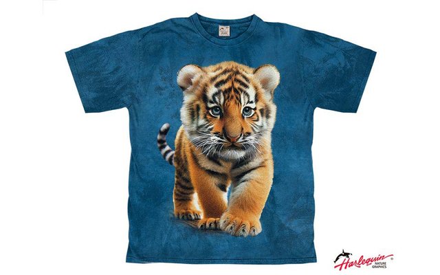 Product afbeelding Harlekijn Huilende Wolf Pups Kinderen T-Shirt 1