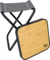Camplife Cagliari Klapphocker mit Tischplatte 36 x 35 cm