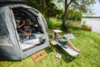 Camplife Cagliari Klapphocker mit Tischplatte 36 x 35 cm