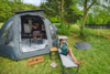 Camplife Cagliari Klapphocker mit Tischplatte 36 x 35 cm