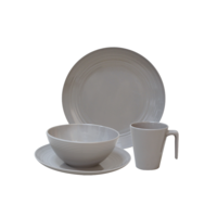 Melamin Geschirrset Seramika Latte 16-tlg.