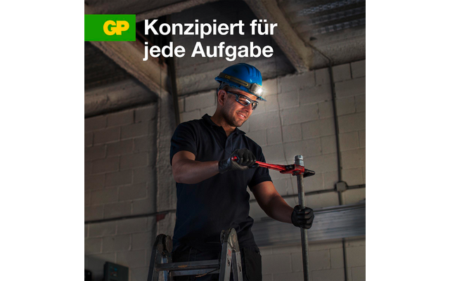Produktbild GP Batteries CHW54 Stirnlampe 375 Lumen mit Bewegungssensor 1
