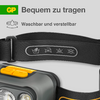 Kleines Produktbild GP Batteries CHW54 Stirnlampe 375 Lumen mit Bewegungssensor 1