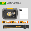 Kleines Produktbild GP Batteries CHW54 Stirnlampe 375 Lumen mit Bewegungssensor 1
