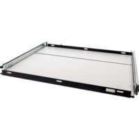 BusBoxx heckBOXX flex T5 / T6 / T6.1 California Coast / Ocean / Beach Camper Heckauszug Modul geteilt Auszugstiefe 750 mm 