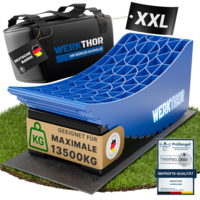 Werkthor oprijwiggen tot 13,5 ton inclusief transporttas maat XL blauw