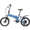LLobe Falt-E-Bike 20" City III blau 