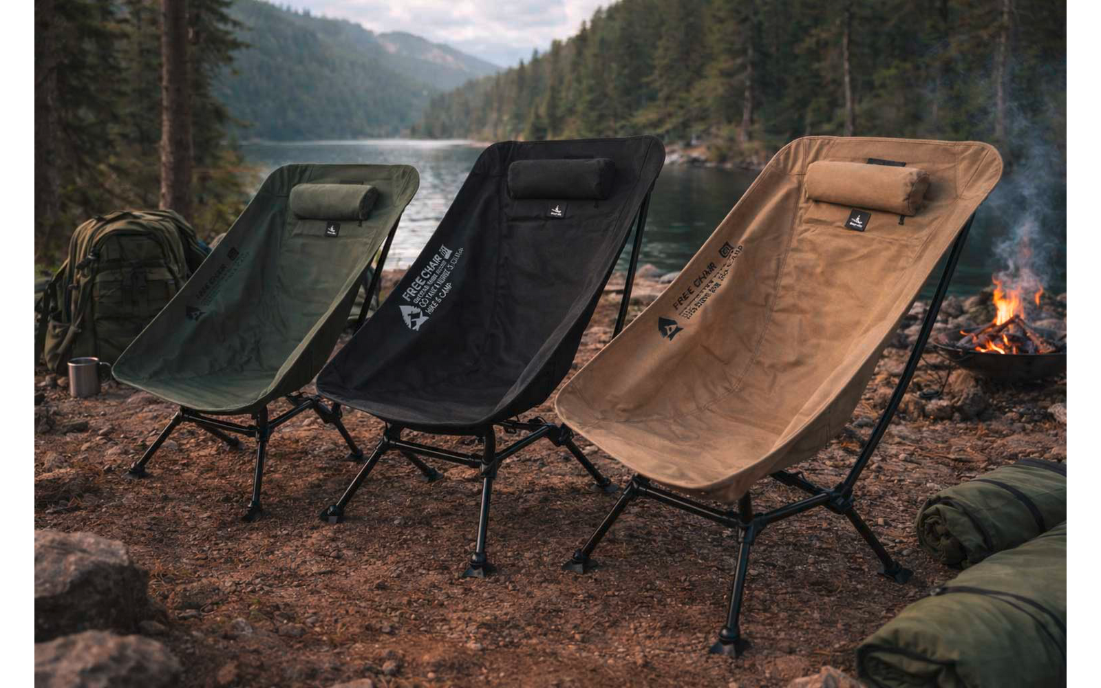 Produktbild BusBoxx Defthike Relaxing Lounge Chair faltbarer Campingstuhl  1