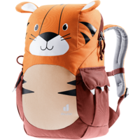 Deuter Kinderrucksack Kikki 8 Liter Tiger mandarine redwood
