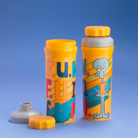 Koziol Olli 0,5 SpongeBob Squidward gourde 500 ml organic honey yellow