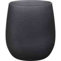 Juego de 2 vasos 35 cl negro satinado Brunner