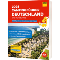 ADAC Campingf&uuml;hrer 2026 inklusive ADAC Campcard Sprache Deutsch f&uuml;r Deutschland/ Nordeuropa 