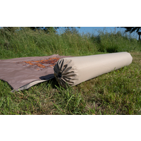 Bent connectable cushion roll Zip Lounger XL 175 x 30 cm ocher