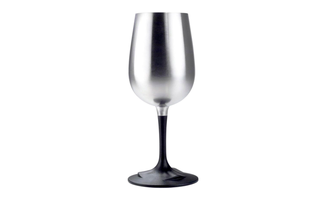 GSI Glacier Copa de vino de acero inoxidable con tallo 319 ml