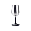 GSI Glacier Bicchiere da vino in acciaio inox con stelo 319 ml