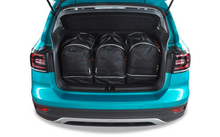 455819 - Set di 3 borse per bagagliaio KJUST per Volkswagen T-Cross dal 2018 in poi 