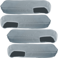 Bremer-Sitzbezüge Typ 1 Armlehnenbezug 4 Stück für Ducato / Boxer / Jumper grau