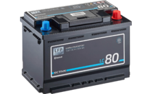 455877 - Batterie au lithium 12V LC 80 LT LiFePO4 80 Ah Ective