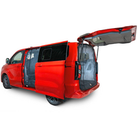 Mayr Van Schiebet&uuml;renmoskitonetz mit Rei&szlig;verschluss geeignet f&uuml;r Custom V710 (ab 2023) mit Maschenweite Fine-mesh f&uuml;r Fahrerseite links