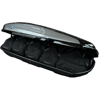 Set di 5 borse da tetto KJUST per box da tetto originale BMW da 420 litri