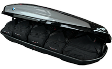 457415 - Set di 5 borse da tetto KJUST per box da tetto originale BMW da 420 litri