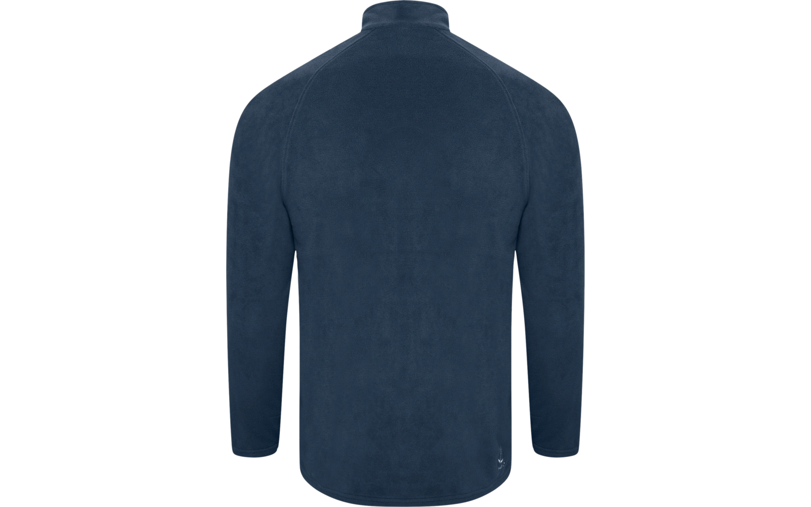 Dunkelblauer Pullover mit langen Ärmeln, Rückansicht