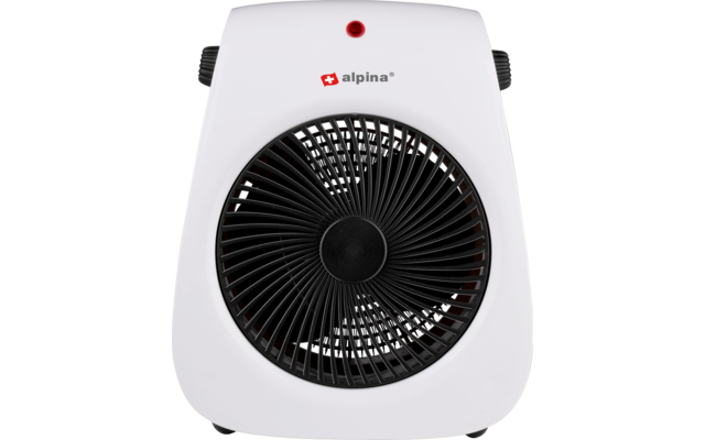 Alpina fan heater 2000 W white / black