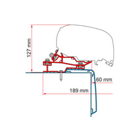 Fiamma Rapido C Line Markisenadapter f&uuml;r Fiamma F80/F65 340 cm