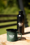 Camplife Emaille Becher 330 ml gr&uuml;n