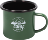 Camplife Emaille Becher 330 ml gr&uuml;n