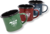 Camplife Emaille Becher 330 ml gr&uuml;n
