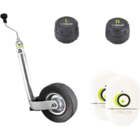 E-Trailer safety package caravan to check tire pressure / drawbar load / open windows