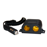 Accesorios de coche HP Enchufe doble con cable 12/24 V