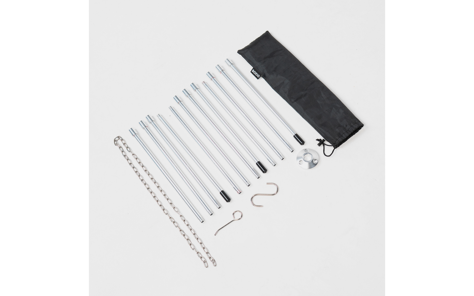 Produktbild Boxio Tripod Dreibein Aluminium h&ouml;henverstellbar &Oslash; 83 x 104 cm 1