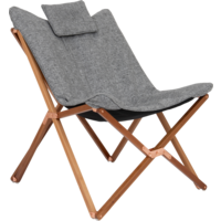 Bo-Camp Recliner Chair Bloomsbury M Grey