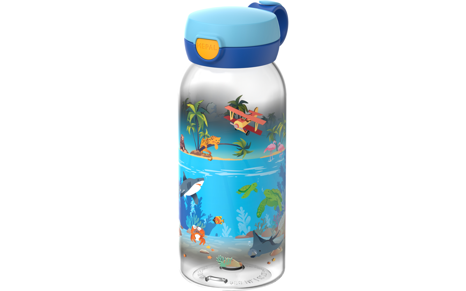 Produktbild Mepal Campus Kinder-Trinkflasche mit Klappdeckel auslaufsicher 600 ml 1