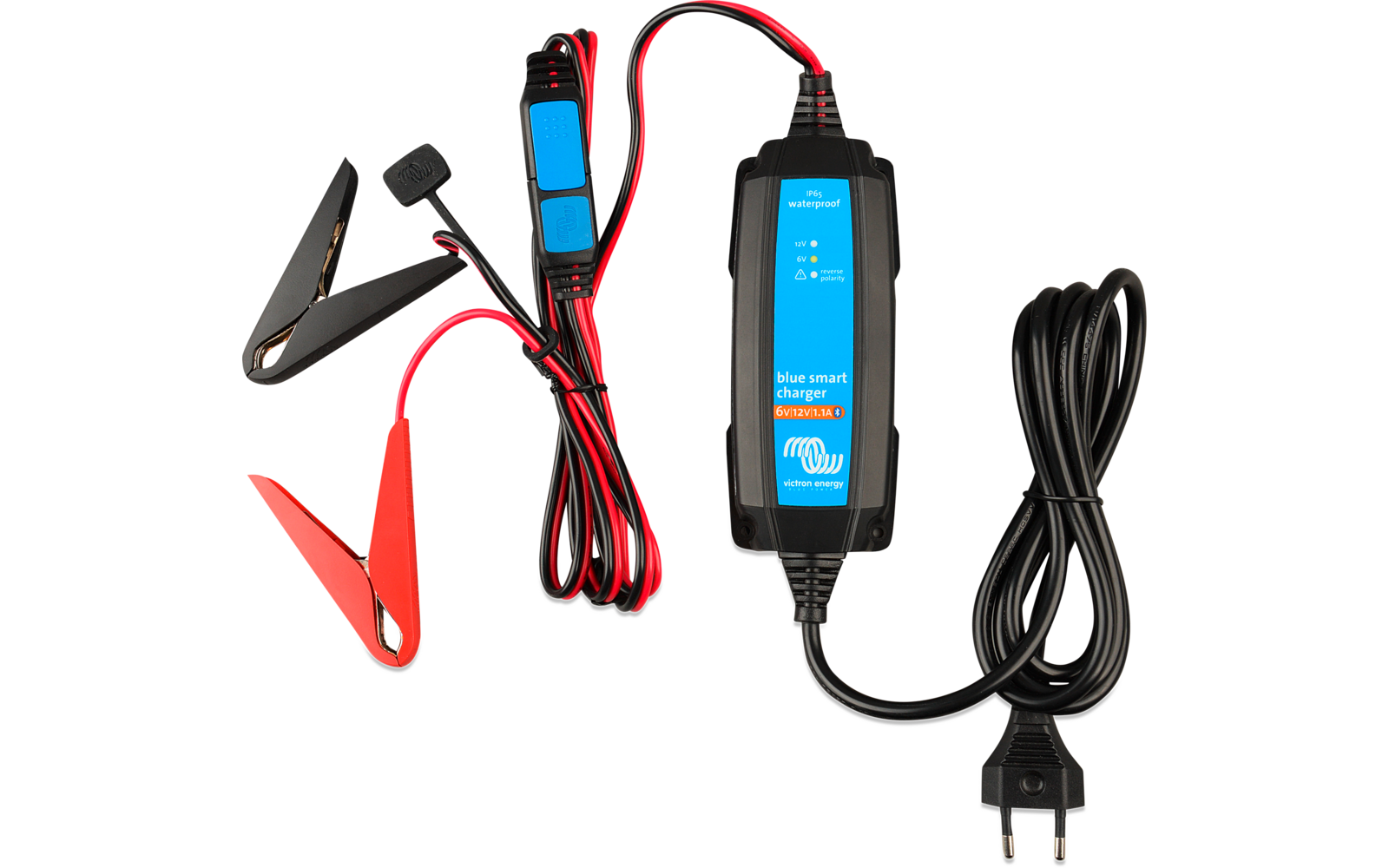 Produktbild Victron Blue Smart IP65 Batterieladeger&auml;t f&uuml;r 6 V und 12 V Batterien 1,1 A inklusive Bluetooth 1