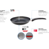 Elo Basic Bratprofi frying pan induction 32 cm black / silver
