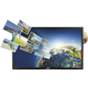 Alden Onelight 65 HD Weiß vollautomatische Satellitenanlage inklusive A.I.O. Smart TV mit integrierter Antennensteuerung 19 Zoll