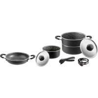 Brunner Pirate Topfset Aluminium 7-teilig &Oslash; 18 cm