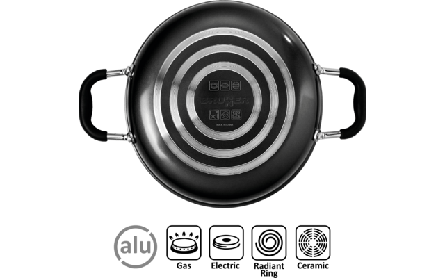Image du produit Brunner Pirate 9+1 &oslash; 24 m Set de casseroles 10 pi&egrave;ces 1