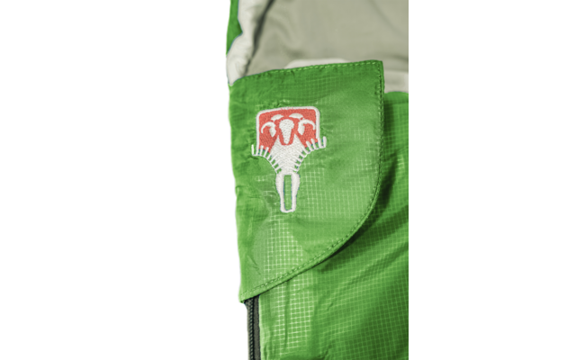 Grüezi bag Cloud couverture biche IV sac de couchage vert droite