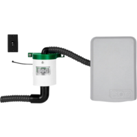 SOG door variant for Clesana dry toilet light gray