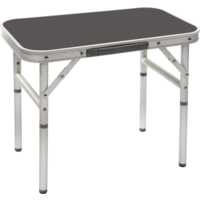 Bo-Camp Alu Campingtisch Grau 2 Stufen 56 x 34 cm