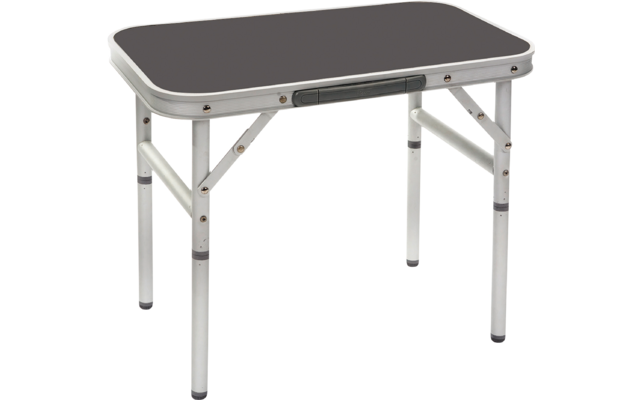 Tavolo da campeggio Bo-Camp in alluminio grigio 2 gradini 56 x 34 cm