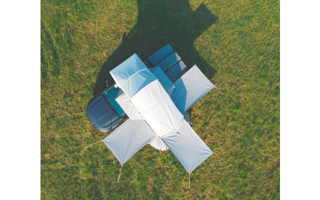 Tenda a tetto Gordigear DAINTREE 140cm incl. tenda da sole per 2 persone