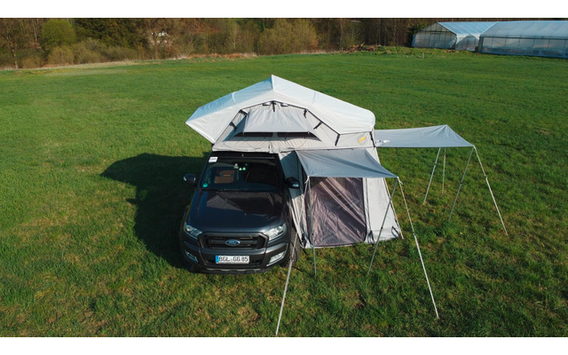 Gordigear roof tent DAINTREE 140cm incl. awning for 2 persons