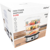 Kleines Produktbild Alpina Dampfgarer 9 Liter 800 W mit 3 Garebenen 1