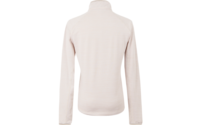 Beige langärmliges Shirt von hinten, ohne sichtbare Details